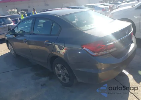 2013 Honda Civic Lx from USA, damaged, VIN 2HGFB2F51DH599836
